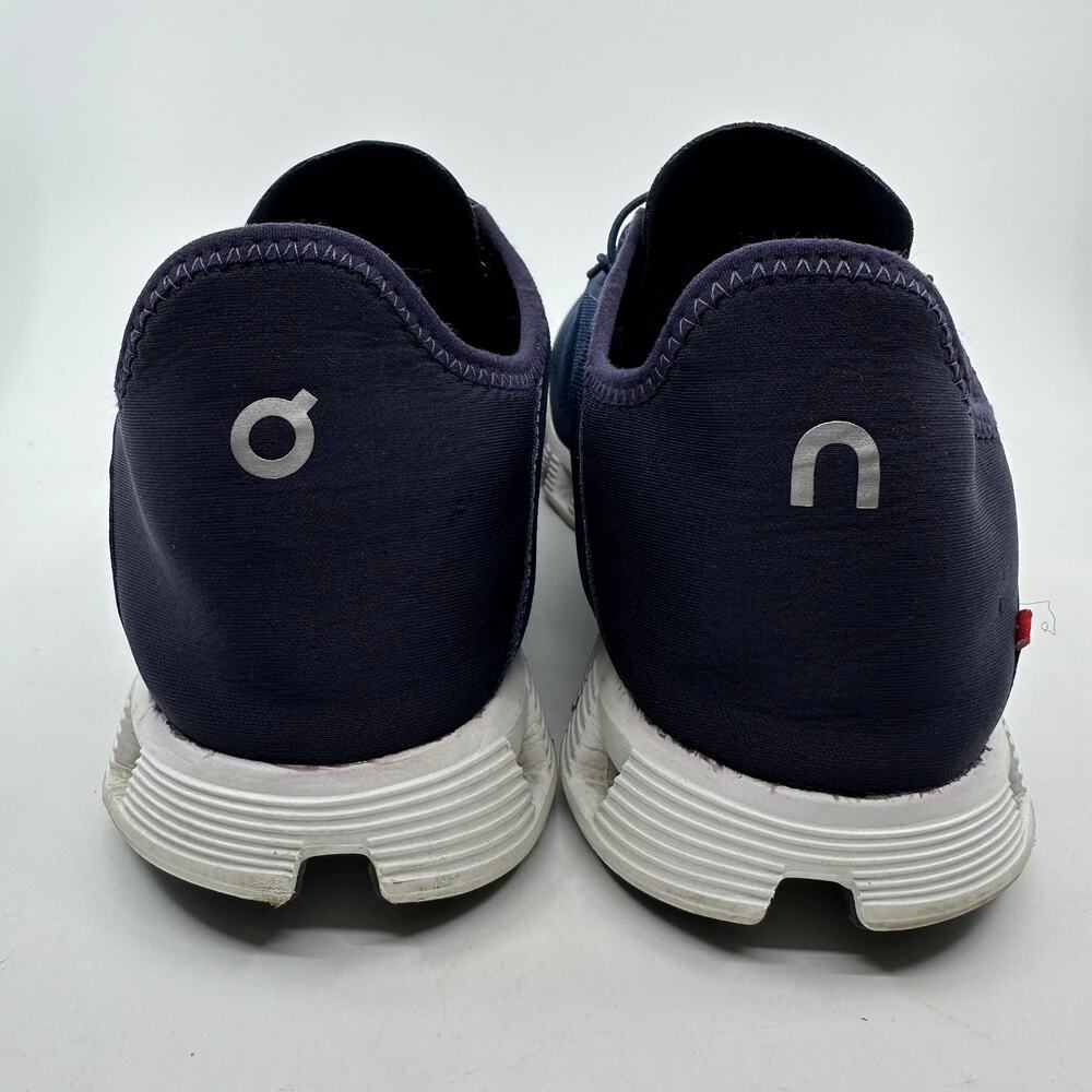 On Cloud 5 Running Shoe Mens 13 Navy Lightweight Travel Slip-On Athleisure Shoe - Picture 8 of 12